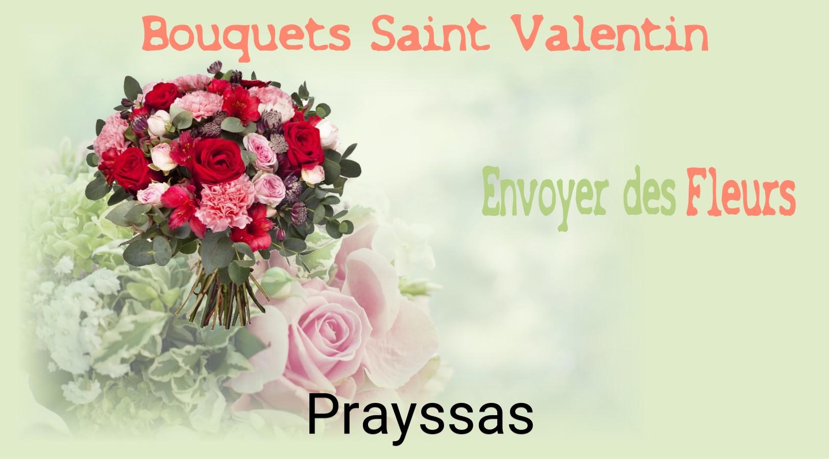 Roses de Saint-Valentin livrées à Prayssas